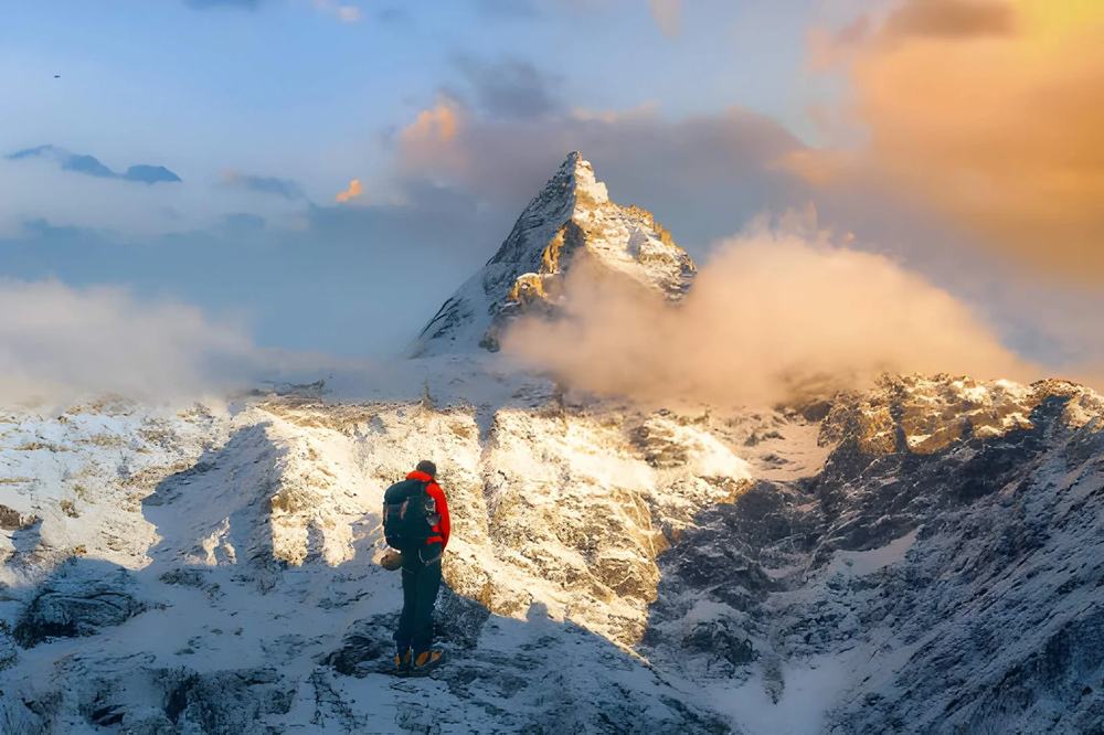 Himachal Pradesh mountain view